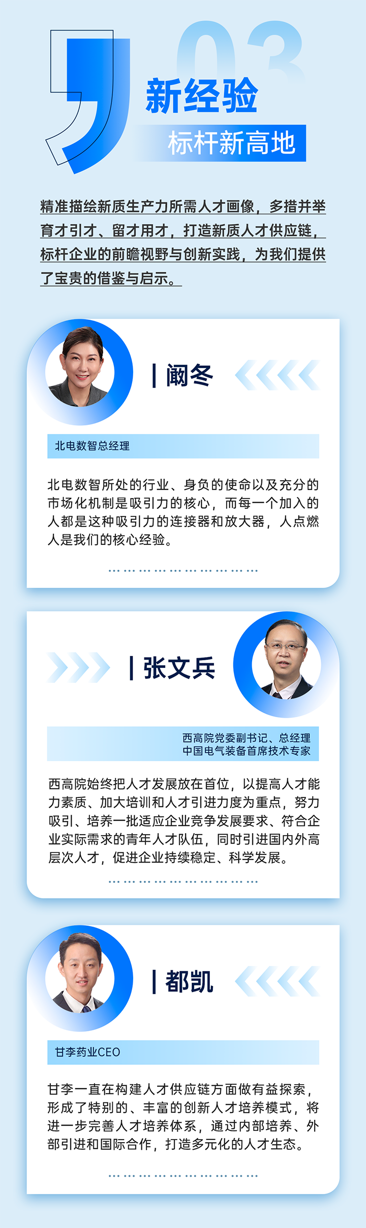 作为新质生产力领域代表的央国企、科研院所、标杆民营企业及人力资源服务业如何加快构建新质生产力人才供应链